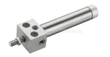 FROTE el cilindro dual de Rod del acero inoxidable delgado/aligerado con la cubierta de lo cuadrado