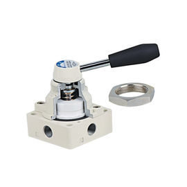 Calidad  4HV Manual Pneumatic Control Valves , NBR Seal / TC Seal Pneumatic Lever Valve With Nut Fábrica