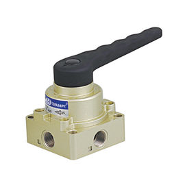 Válvula de transferencia manual neumática de la mano de la válvula de la serie del alto voltaje con la conexión del tubo/de la placa