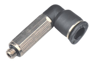 PLL - Tipo alargado mini tamaño de SMC de las colocaciones de tubo neumático del codo de C apretado y estable