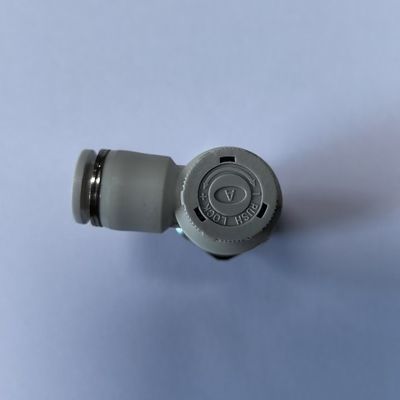 10.20 kgf/cm2 Presión máxima Accesorios de tuberías neumáticos grises para aplicaciones de tuberías versátiles