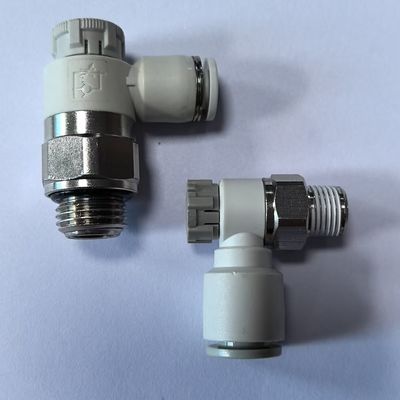 Accesorios de tubos neumáticos con conexión por empuje en negro G1/2 Tamaño del puerto para conexiones duraderas y a prueba de fugas en sistemas neumáticos