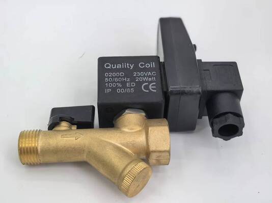 Válvula de control direccional 230VAC 20W Equipo de automatización Estabilidad a largo plazo