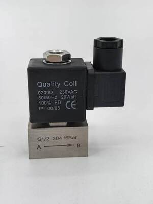 Control neumático válvula de solenoide ahorro de energía 20W fabricación de automóviles, alta frecuencia