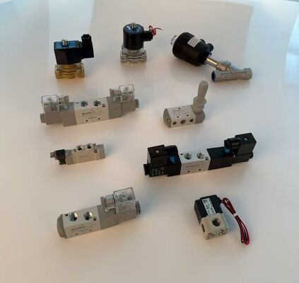 Válvula de solenoide 50/60Hz de alto voltaje para maquinaria de envasado, respuesta rápida